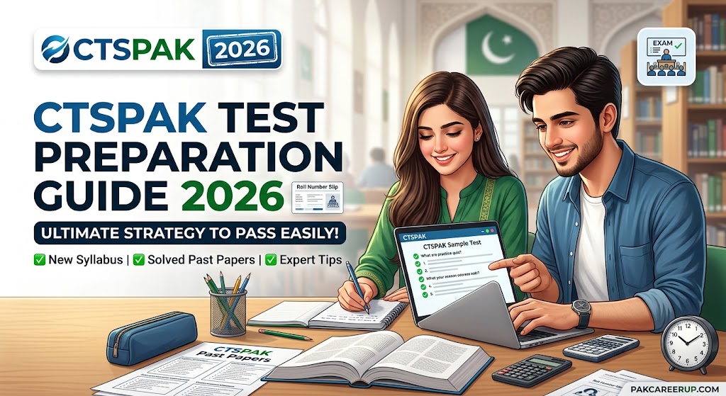 CTSPAK Test Preparation Guide 2026 - Ultimate Strategy to Pass Easily | PakCareerUp.com